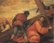 Veronese and Studio rJesus Falls under the Weight of the Cross (mk05) Sweden oil painting artist
